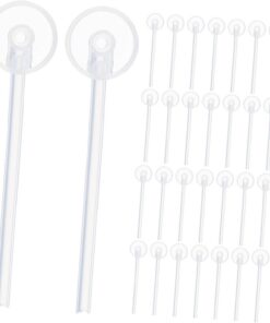ULTECHNOVO 100 Pièces Pompe Recharge Parfum Transparent Outil De Transfert Liquide Précis pour Voyage Distributeur Cosmétique Rechargeable Vaporisateur Pulvérisateur Fin pour Maquillage