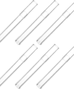 6pièces Boîte Transparente de Rangement pour Pinces à Épiler Rondes Étui Anti-poussière pour Outils de Cils Kit de Manucure et Accessoires de Beauté