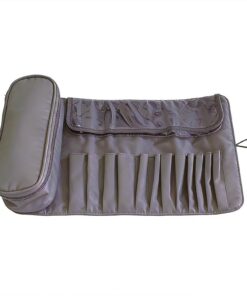 Porte-Pinceaux De Maquillage Trousse de maquillage étanche et pliable | Pochette à Pinceaux Autoportante Pour Vacances, , Maison, Bureau, École, Dortoir, Studio, Fête