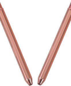 STOBAZA Brosses à Mascara pour Recourber Cils Lot de 2 en Aluminium Résistantes la Rouille Outil de Maquillage des Yeux pour Femmes