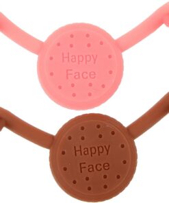 VALICLUD Entraîneur de Lèvres Musculaires en Silicone 2pcs, Appareil Portable pour Exercice du Sourire et Raffermissement Facial, Outil Pratique pour Visage Tonifié