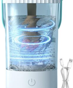 Nettoyeur Automatique de Pinceaux Nettoyeur D'Outil Cosmétique Portable | Machine Nettoyage Pinceaux Électrique Appareil Nettoyage Outils Cadeau Pour Elle Amie