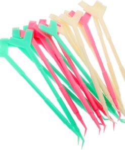 VICASKY Outil de Greffe de Cils Y-shaped 18pcs en Pp pour Rehaussement Cils Surface Lisse Brosse Fiable et Extensions pour Usage Féminin