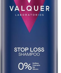 VALQUER Shampoing Anti-Chute Intensif | Cheveux Fins et Fragilisés | 1 L | Densité, Force et Vitalité Capillaire | Usage Quotidien | Sans Silicones | Vegan