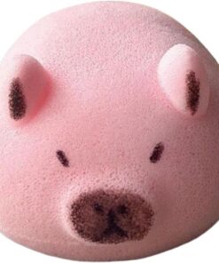 Capybara Bath Sponge, Shower Body Scrubber, Bathing Swab for Women, Men, Boys, Girls, vermin Wipe Ball, Ideal for Washing Face, Dishwashing, Cleaning Tables, Glasses