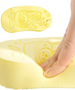 Bath Sponge, Shower Brush, Reusable Scrubbing Tool Ensures Gentle Material Supports All Ages, Cleaning Accessory for Children, Pregnant Users, Adults, and Daily Shower Routines
