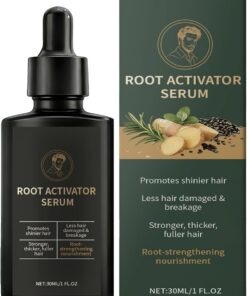Soin Épaississant Capillaire Soin Doux Nourrissant pour Cuir Chevelu 30ml | Lotion Fortifiante pour Cheveux pour Femme Homme et