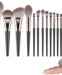 Pinceaux De Pour Femmes Kit d'Outils Applicateurs Cosmétiques | Pinceaux Cosmétiques pour Femme Routine Quotidienne Entraînement et Pratique Domestique Salon et en