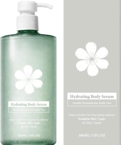 Body Moisturizing Oil - Hydrating Skin Lotion, Lightweight Material Smooth Absorption, Nourishing Formula Gentle Care, Body Care Tool, Oil for Day Night Shower Bath Travel