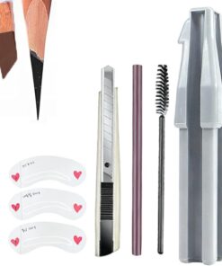 Aiguisoir Pour Crayon À Sourcils Accessoires | Outil Pour Tailler Les Crayons À Sourcils Pour Débutantes Expertes Artistes Passionnées Beauté Maison &