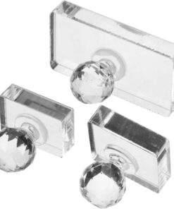 Healvian 3 Pièces Outil de Pression pour Maquillage Outil de Platine pour Yeux Blush et Highlighter Accessoire Diy pour Fard à Paupières et Cosmétiques