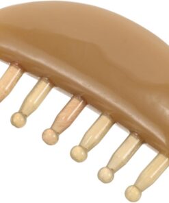 VALICLUD Peigne de Massage du Cuir Chevelu Taille Moyenne Bois Naturel Relaxation pour Femmes et Hommes Usage Quotidien Soin Capillaire