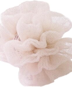 Loofah Washcloth Combo, Body Scrubber and Sponge Set for Shower, Gentle Bath Pouf and Washcloth for Men Women Family Friends, Deep Cleansing Skin Care Tool Body 14x49cm