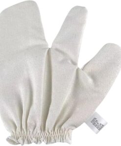 Portable Shower Gloves, Silk Scrubbing Glove, Dead Skin Remover, Bath Scrub, Ideal for Body, Scrubber, Spa, Massage, Face, Back, Bathroom, Wet, Dry Brushing