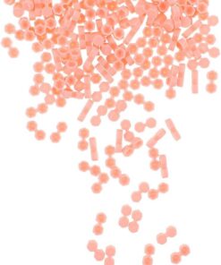ULTECHNOVO 200 Pièces Support pour Extensions de Cils en Plastique Léger Double Trou de Cône, Outil Auxiliaire Intégré pour Services en Studio de Cils