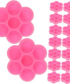 STOBAZA 200pièces Support pour Faux Cils et Godet à Pigments pour Extensions de Cils Outil pour Maquillage Professionnel et Débutants