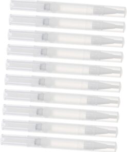 OUNONA 10pièces Lot de Stylos à Bille Vides Mécanisme Rotatif Accessoires pour Manucure Femme