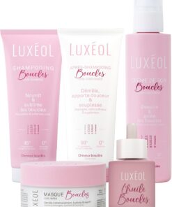 LUXÉOL - Routine Boucles Nutrition Intense - Nourrit, Hydrate & Sublime