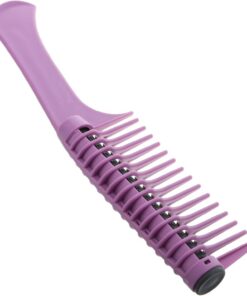 Gatuida Peigne à Teindre les Cheveux en Abs Rouleaux Intégrés, Facile à Nettoyer, pour Soins Capillaires Professionnels et Usage Domestique