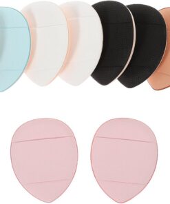 ULTECHNOVO Éponges de Maquillage Coussinets Poudre 10 Pièces Mini Format Couleurs Variées Camouflage Précis Poudres Visage Corps Outil Compact Retouche Voyage