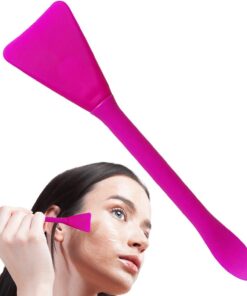 Brosse en silicone pour couvrir le visage | Spatule de soin de la peau – Accessoires de beauté réutilisables pour le visage Outil multifonction de soins de la peau pour appliquer la couverture de boue