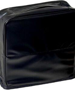 Trousse de toilette élégante en cuir PU avec plusieurs compartiments pour cosmétiques et essentiels de voyage, Noir