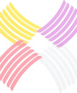 Artibetter 12 Paires de Bandes en Silicone pour Usage Professionnel et Personnel pour Rehaussement de Outil Sûr en Salon de