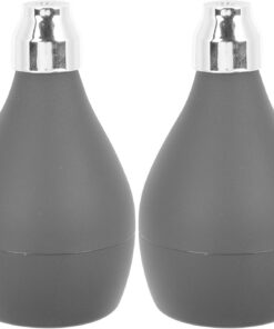 OUNONA Applicateur de poudre rechargeable (lot de 2) : Spray fixateur de maquillage en poudre - Flacon vaporisateur à brume fine pour shampoing sec - Accessoires de coiffure compacts