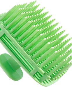 L'outil de soins capillaires carré fournit une stimulation douce du cuir chevelu et un massage nettoyant en profondeur pour des mèches plus épaisses et plus saines