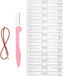 Pochoir à sourcils Accessoires De Moule À Sourcils | Kit Sculptant Sourcils Pour Femmes et Filles pour Rendez-vous et Salon