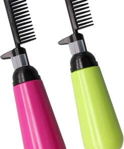 STOBAZA 2 pièces Bouteilles Applicatrices de Teinture pour Cheveux avec Peigne Intégré Flacons Pratiques et Durables pour Coloration et Soins Capillaires Lot de Usage Couleur Aléatoire