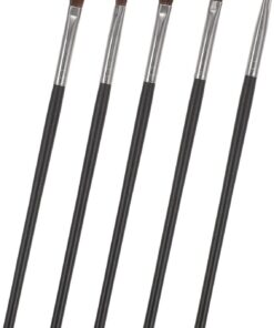 Healvian 5pièces Pinceau Souple Pinceau Fard à Paupières Maison Créatif Double Usage Cosmétique