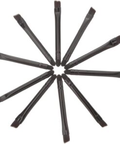 Healeved 10pièces Éponge à Maquillage Set Pour Fards à Paupières Pinceau Pour Yeux Accessoire Cosmétique Pratique Et Confortable