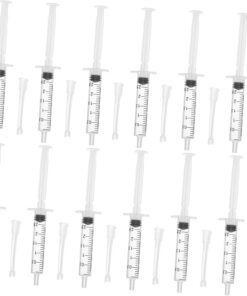 Healeved Lot de 12 Vaporisateurs De Parfum Rechargeables Pompe Distributrice Outil Dextraction De Liquide pour Voyage