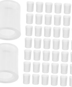 VICASKY Lot de 100 Pompes de Transfert pour Extracteur de Parfum, Recharge de Flacon, Adaptateur, Décanteur, Outils, Outil de Décantation, Extraction, Adaptateurs en Plastique pour Voyage,
