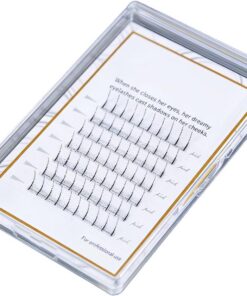 Cils Pailletés 80 Pièces de Faux Cils Scintillants | Extensions de Cils Individuelles Pour Filles, Femmes, Copine, Fête, Maison, , Mariage, Noël, Festival, Cosplay, Vacances