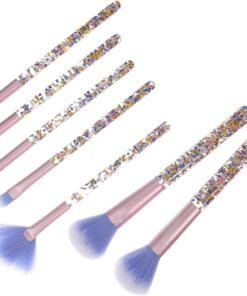 VALICLUD 7pièces Pinceaux Maquillage Outils Cosmétiques Pour Visages Femmes Filles Usage Quotidien