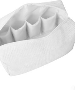 Trousse de rangement pour outils et accessoires, trousse de toilette de voyage pour les vacances, le spa et les entraînements, blanc, Beauté de masse