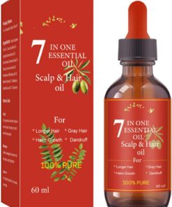 Huile de croissance des cheveux, traitement nourrissant du cuir chevelu 60 ml, traitement capillaire réparateur de force avec formule à absorption rapide, huile de soin capillaire pour mèche