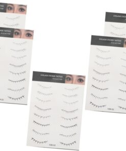 VALICLUD 5feuilles Autocollants pour Cils Inférieurs de Patchs Autocollants Outil de Maquillage pour Yeux de Maquillage pour Cils Bas