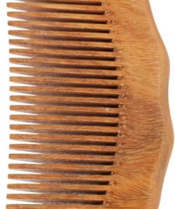 VALICLUD Peigne de Massage Démêlage Doux et Prise Confortable en Bois de Santal Marron pour Cheveux Accessoire Portable Forme Dos de Dragon pour Soin Capillaire