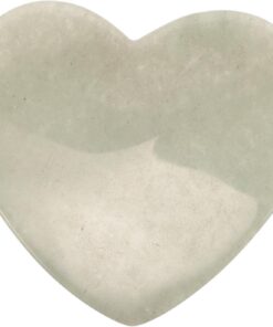STOBAZA Outil Gua Sha en Jade Naturel Visage Cou, Outil de Sculpture Visage Élégant pour Soin Peau Confortable et Usage Polyvalent