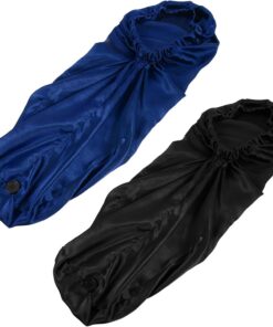 OUNONA 2 Bonnets de Nuit Confortables et Élégants pour Femmes Grosse Taille en Satin Accessoires de Soins Capillaires Adaptée aux Cheveux Longs et Épais