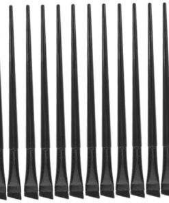 Healeved 24pièces Pinceaux De Maquillage Anglés Pour Eyeliner Sourcils Et Anticernes Outils De Et