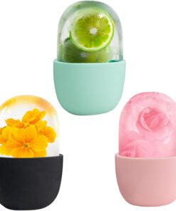 Rouleau À Glace En Silicone Pour Le Visage Accessoire De Beauté Masseur | Moule À Glaçons De Massage En Silicone Réutilisable Massage Facial Raffermissant Pour Femmes Hommes Filles Mèr