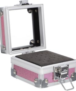 Healeved Boîte De Rangement Pour Forets à Acrylique Organisateur Portable Pour Accessoires De Manucure Pratique Et Économique