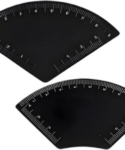 Outil De Cartographie Des Sourcils 2 Pièces Jauge de Cartographie des | Pochoirs Outil De Façonnage Pour Maison Déplacements