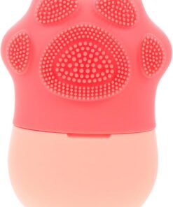 STOBAZA Moule à Glace Visage en Silicone Rose, Rouleau de Massage pour Réduire Œdèmes et Masser Yeux Fatigués, Outil de Soin Peau
