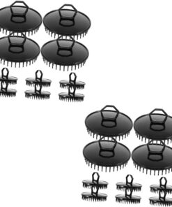 Yardwe Lot De 2 Peignes De Massage Du Cuir Chevelu Brosses À Cheveux Rétractables Pour Massage Du Cuir Chevelu Soins Capillaires Brosse À Shampoing Design Ergonomique 10 Pièces X 2