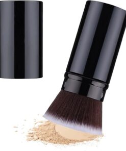 Pinceaux Pour Blush Outil Cosmétique Rétractable | Pour Le Des Joues pour du de Teint, du Correcteur, la Poudre Libre, l'Écran Solaire, du , Femmes et